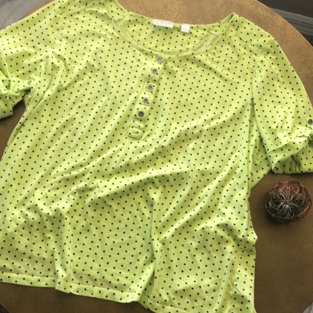 Summer Polka Dort Top